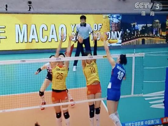 中國女排1比3負塞爾維亞女排
