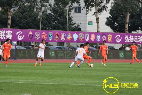 10分鐘，北京理工，18號龔正進球，1-0